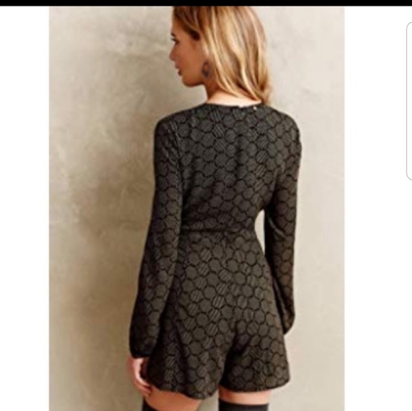 Anthropologie Harlyn Long Sleeve romper - Picture 2 of 16